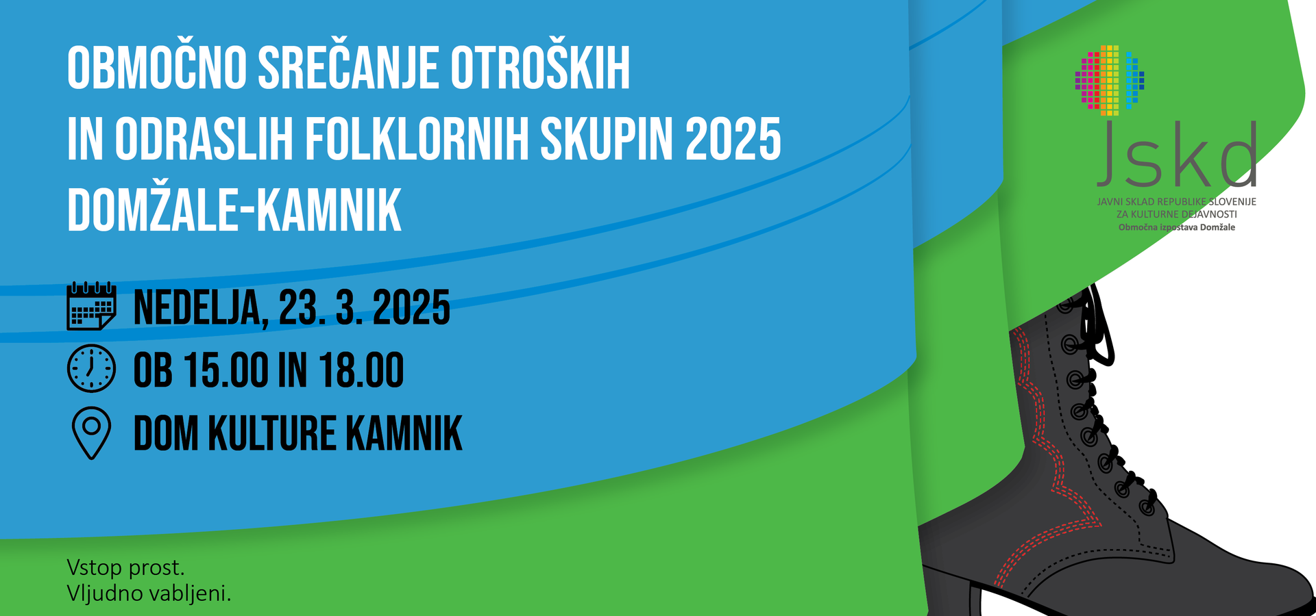 Območno srečanje otroških in odraslih folklornih skupin 2025