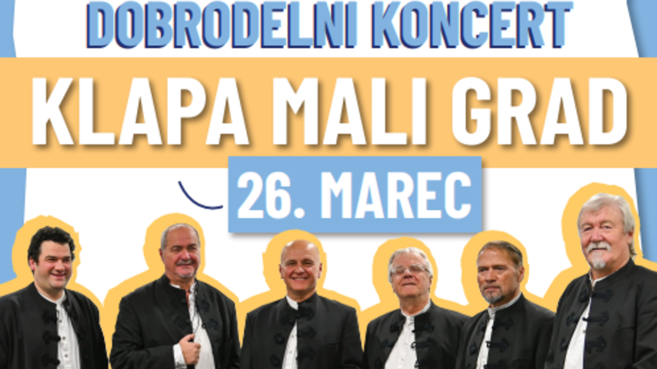 Klapa Mali grad: dobrodelni marec DM 25
