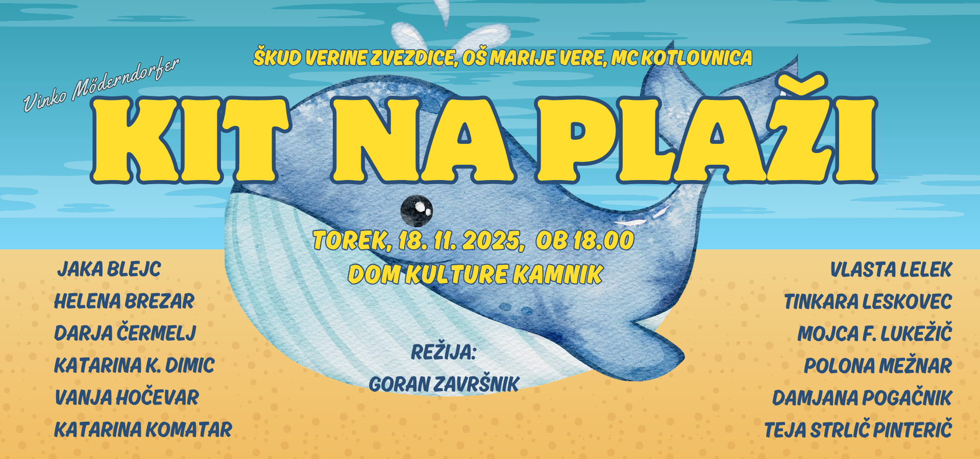 ODPOVEDANO: KIT NA PLAŽI