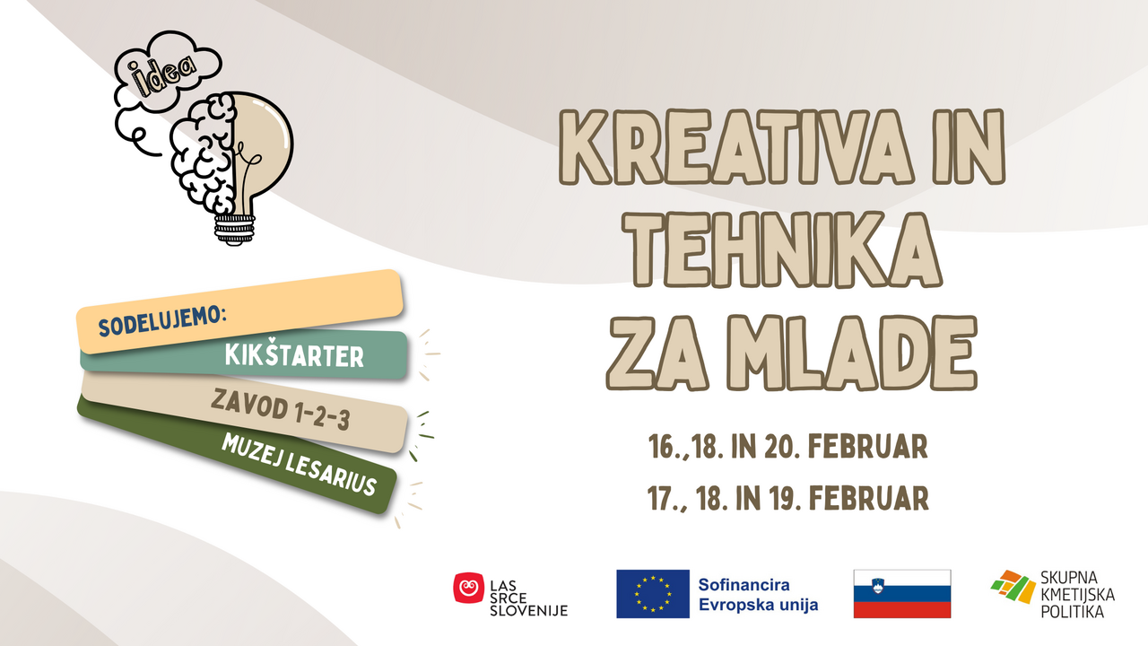 Kreativa in tehnika za mlade- glasba 🎶🎼